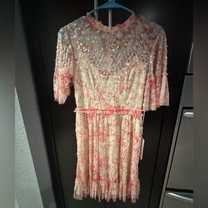 Mac Duggar Pink Lace Dress